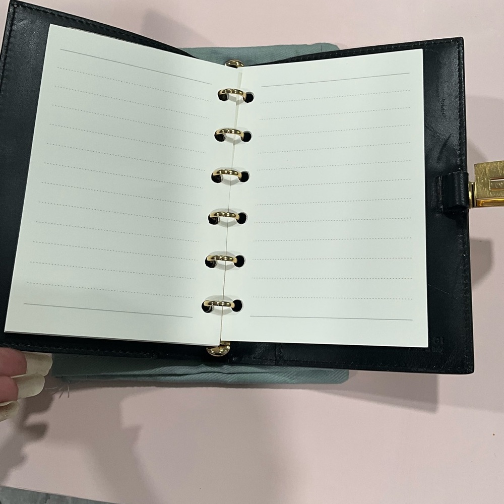 Authentic Gucci snake skin Agenda Notebook Cover - Picture 7 of 14
